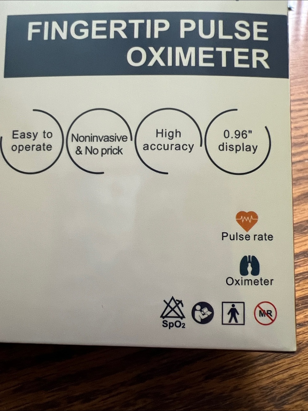 Fingertip Pulse Oximeter - Simultaneous Oxygen & Pulse Readings NIB Never used. - Picture 7 of 7